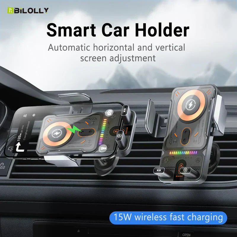 🔥【1° Más Vendido】🔥Carga lenta/soporte inestable?⚡ Conductores recomiendan! 15W 2026+🔒 Super Estable+🌐 Universal!