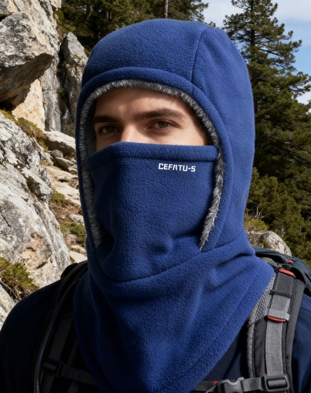 🔥Último día de rebajas 50 % DE DESCUENTO🔥Bufanda unisex de invierno para proteger el cuello y las orejas. Gorro de una sola pieza.