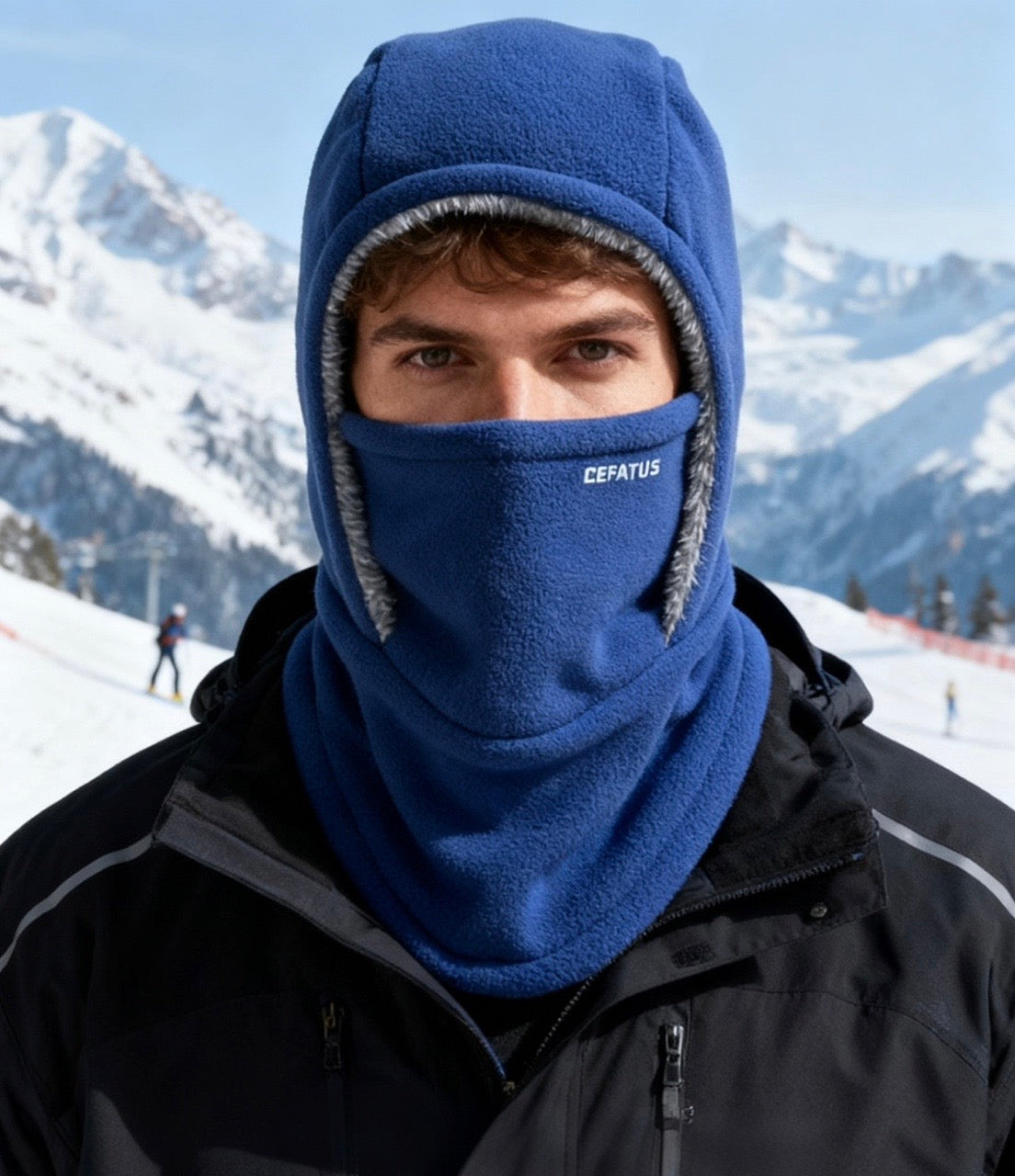 🔥Último día de rebajas 50 % DE DESCUENTO🔥Bufanda unisex de invierno para proteger el cuello y las orejas. Gorro de una sola pieza.