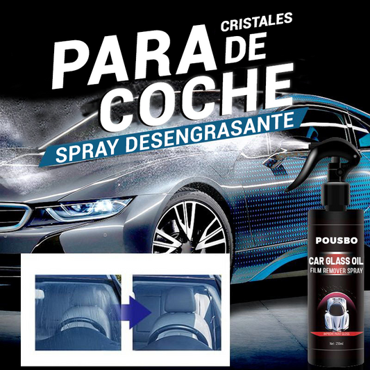 ✨✨✨Compre 2 y llévese 3 gratis✨✨✨ - Spray desengrasante para cristales de coche
