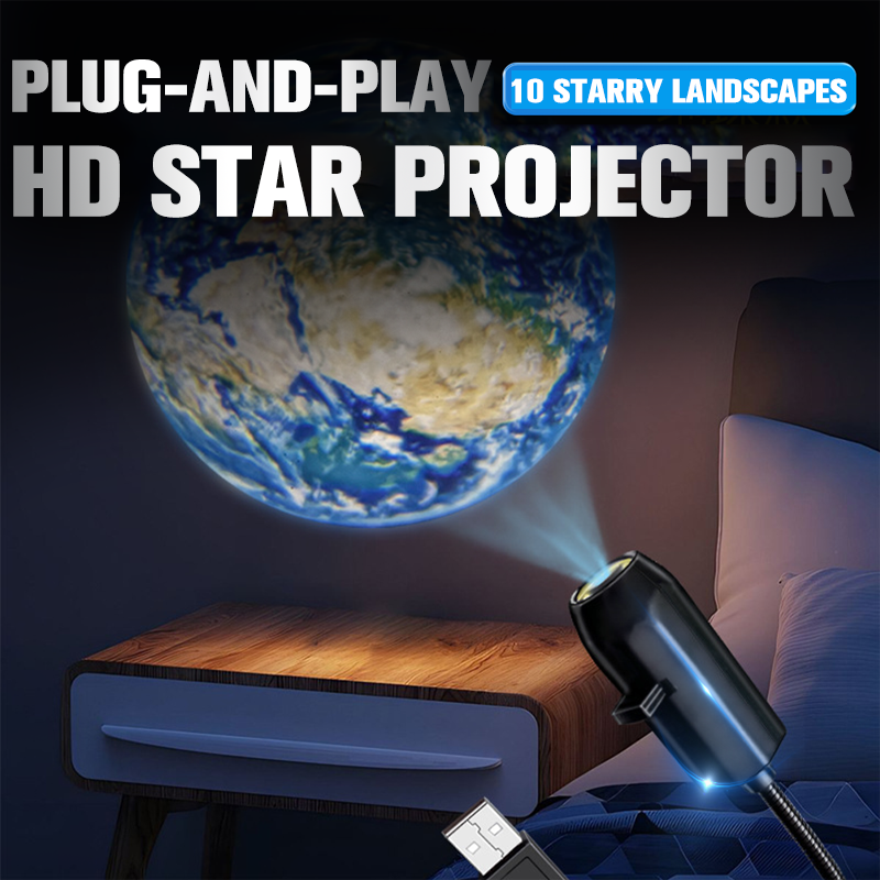 Proyector de estrellas HD Plug-and-Play