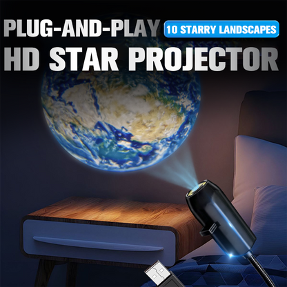 Proyector de estrellas HD Plug-and-Play