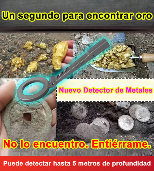 Detector de Escaneo de Metales de Alta Sensibilidad