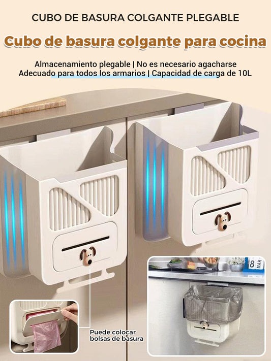 Cubeta de basura colgante para residuos de cocina