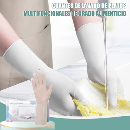 guantes multifuncionales para lavavajillas de grado alimenticio