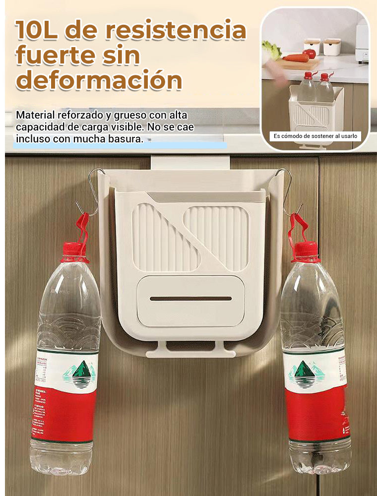 Cubeta de basura colgante para residuos de cocina