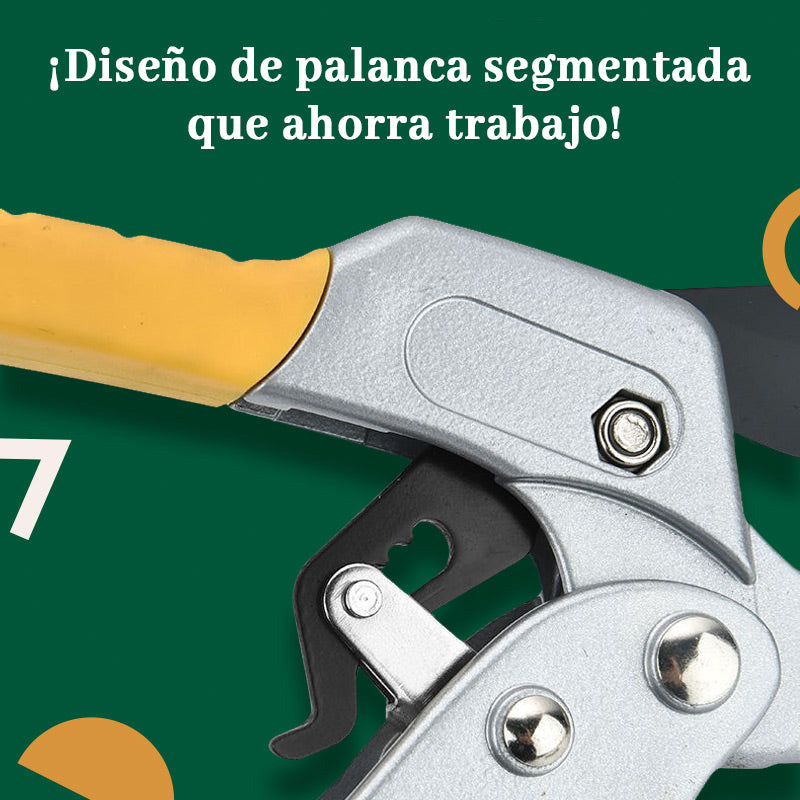 Tijeras de podar que ahorran trabajo en jardinería
