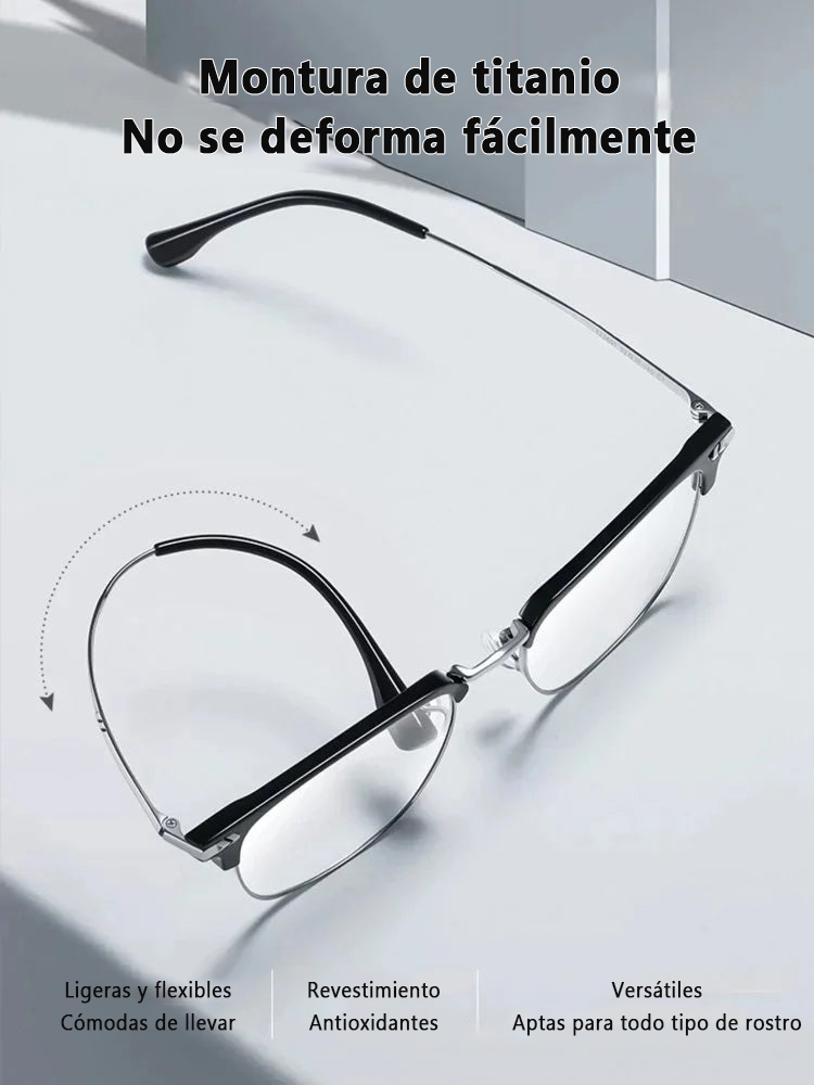Gafas de presbicia ultraligeras antiazules