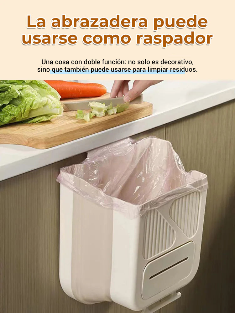 Cubeta de basura colgante para residuos de cocina