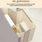 Cubeta de basura colgante para residuos de cocina