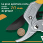 Tijeras de podar que ahorran trabajo en jardinería