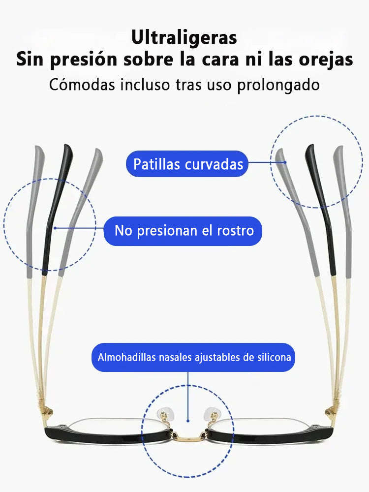 Gafas de presbicia ultraligeras antiazules