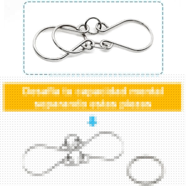 🔥 50% DE DESCUENTO ! 🧩 Anillo Rompecabezas de Metal (8 Piezas) - Desafío Mental con Instrucciones y Solución Incluidas, Ideal para Regalo 🎁✨