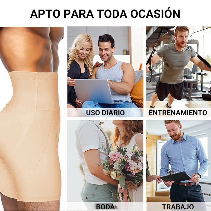 Fajas moldeadoras de cintura alta para hombre - COMPRA 2 ENVÍO GRATIS