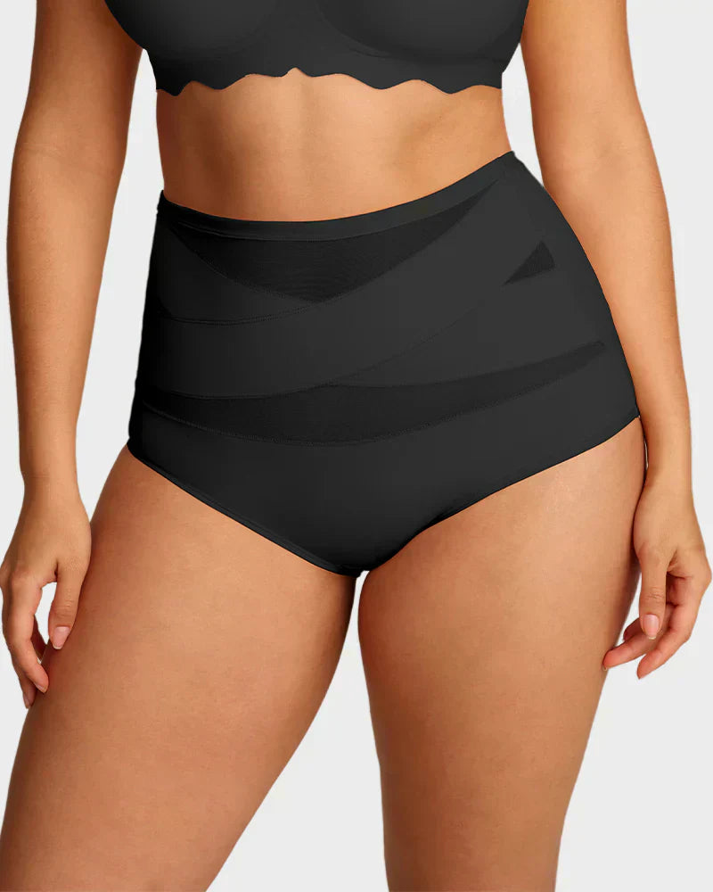 🌸 ¡Último día a precio especial 29.99$! 🔥Compra 1 y llévate 1 gratis🎁Bragas moldeadoras de cintura alta cruzada para tallas grandes
