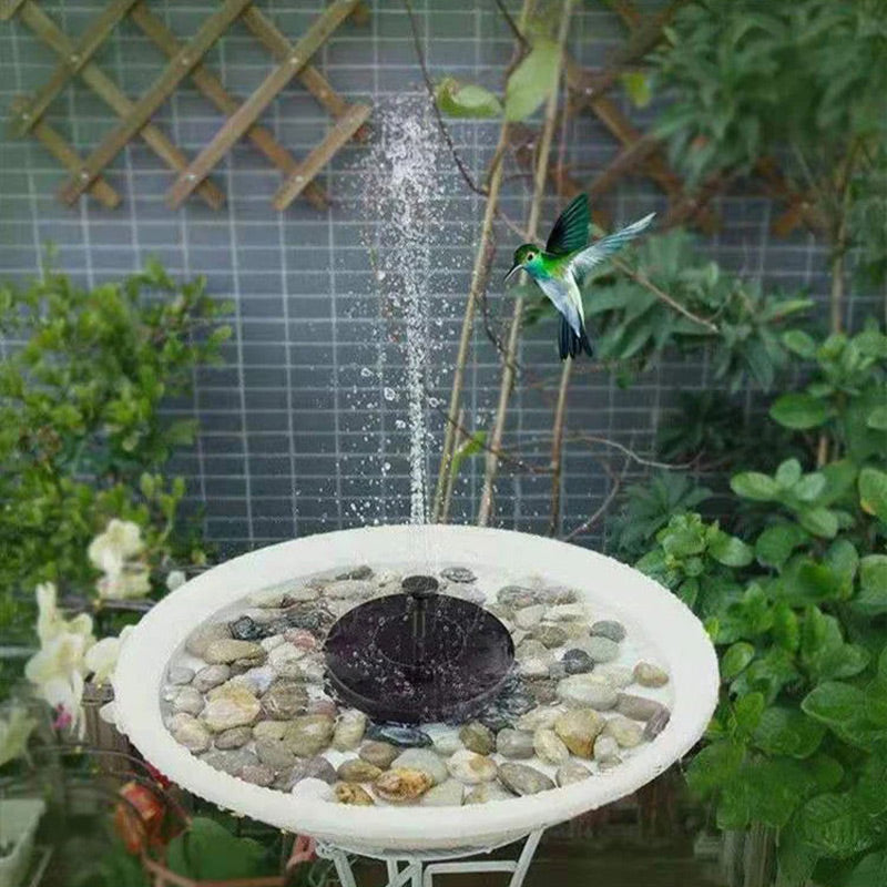 Fuentes flotantes solares - Ilumine instantáneamente su jardín (49% DE DESCUENTO)