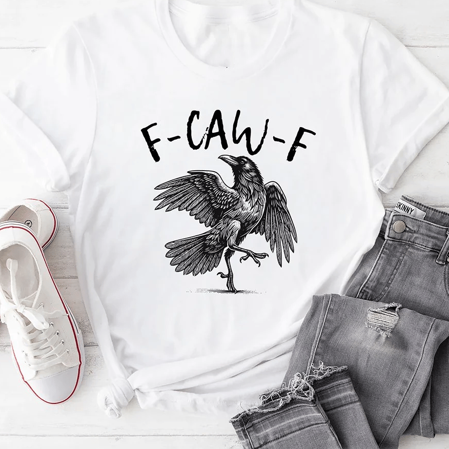 ✨Camiseta gráfica de cuervo humorística: ¡dilo con un graznido!