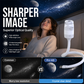 🌌 ¡50% DE DESCUENTO AHORA! 💫 Lámpara USB con proyección de cielo estrellado: 13 discos de película intercambiables y cuello flexible: perfecta para el dormitorio ✨