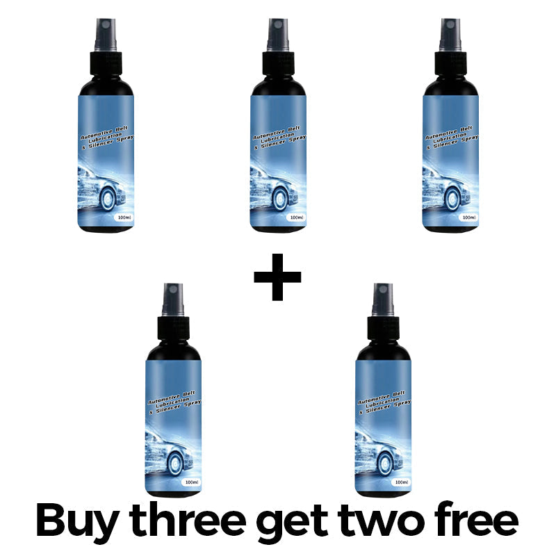 Lubricante para correas de automóviles y spray para silenciadores