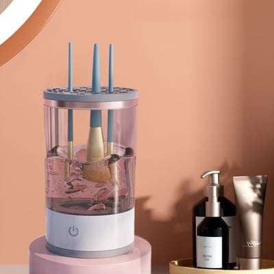 ⏳Navidad Por tiempo limitado ⏰Regalo Perfecto-Limpia Brochas de Maquillaje Eléctrico Recargable