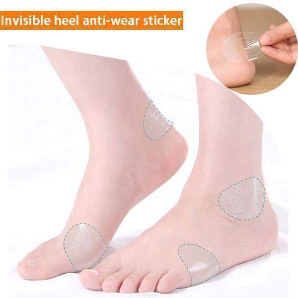Pegatina autoadhesiva invisible para talón antidesgaste