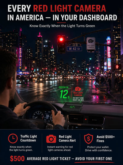 Universal GPS Car Speedometer Head-Up Display