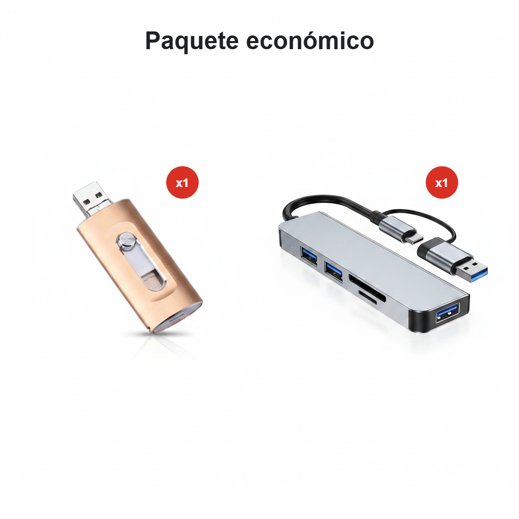 🔥¡Hasta agotar existencias 40% de descuento!🎉 Unidad flash USB de alta velocidad