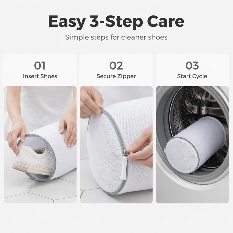 Shoe Washing Machine Bag