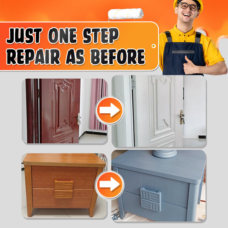 Pintura de decoración para muebles a base de agua para madera con herramientas