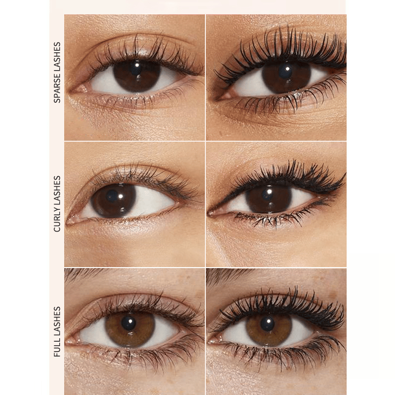 💞¡Más de 50 000 unidades vendidas!👁️✨ ¡Pestañas preciosas durante todo el día, sin que se corra! Máscara de pestañas resistente al agua con fibras para un volumen natural. 💖💃