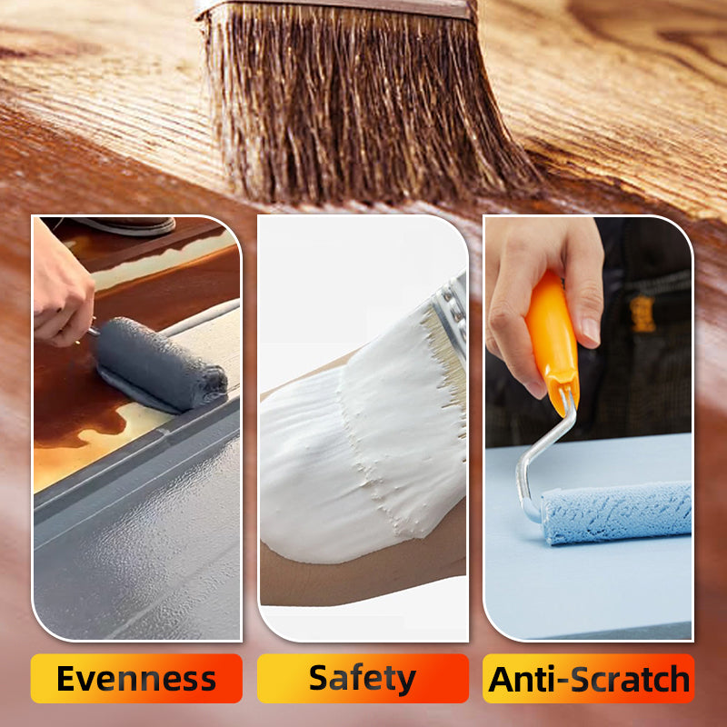 Pintura de decoración para muebles a base de agua para madera con herramientas