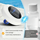 🏊‍♀️🌿💧 ¡ADIÓS AL CLORO AGRESIVO! Ionizador solar para piscinas: suave con la piel y los ojos, purificación natural, mantiene el agua cristalina para que toda la familia disfrute 🏖️🍃