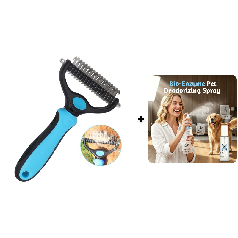 🎁 Peines para mascotas - solución fácil para los nudos de pelo de las mascotas