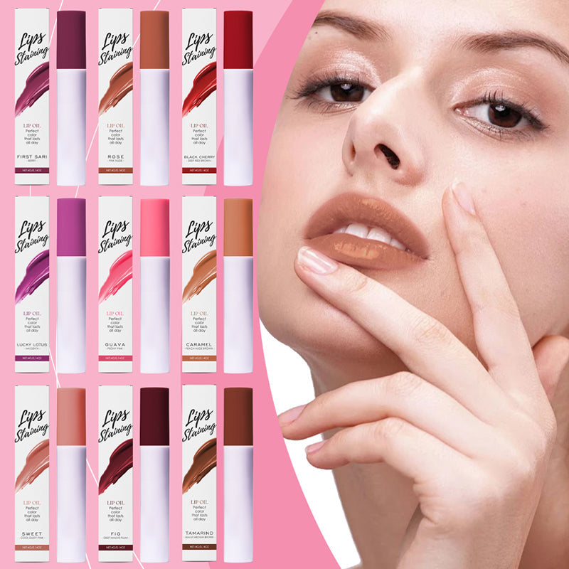 💗COMPRE 1 OBTENGA 1 GRATIS💗Aceite labial para manchar labios (no pegajoso | Sin manchas | 24H de larga duración👄)
