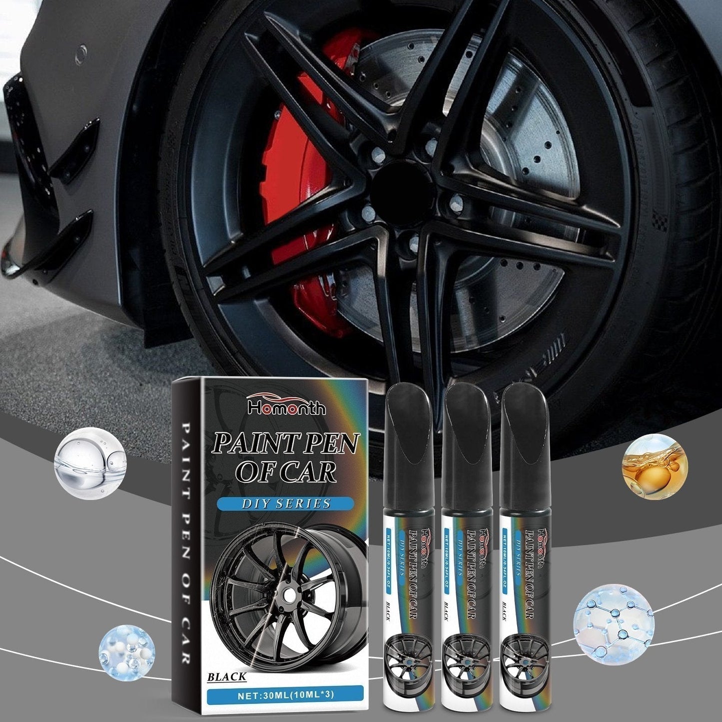 🥳OFERTA HOT 2026🥳 💞¡Más de 50K vendidos!🛠️🚗 ¡50% DE DESCUENTO! Bolígrafo mágico reparador de arañazos para coche – Repara rayones en los rines en minutos. Fórmula permanente sin goteo. Incluye capa transparente ✨🔧
