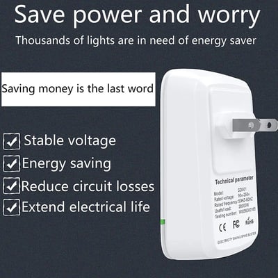 Caja de ahorro de electricidad para el hogar