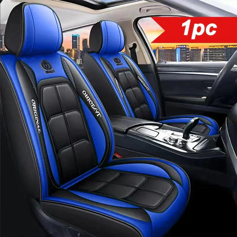 🔥🚗 Fundas para Asientos de Automóvil de Cuero PU – Ajuste Universal para Sedanes, SUV y Camionetas ✨🛋️
