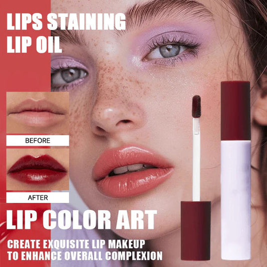 💗COMPRE 1 OBTENGA 1 GRATIS💗Aceite labial para manchar labios (no pegajoso | Sin manchas | 24H de larga duración👄)