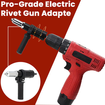 Adaptador para pistola eléctrica de remaches de calidad profesional – Convierte tu taladro en una bestia para remachar