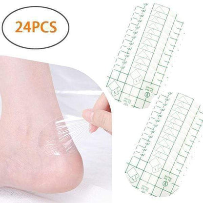 Pegatina autoadhesiva invisible para talón antidesgaste