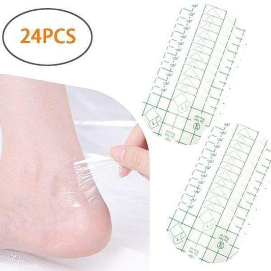 Pegatina autoadhesiva invisible para talón antidesgaste