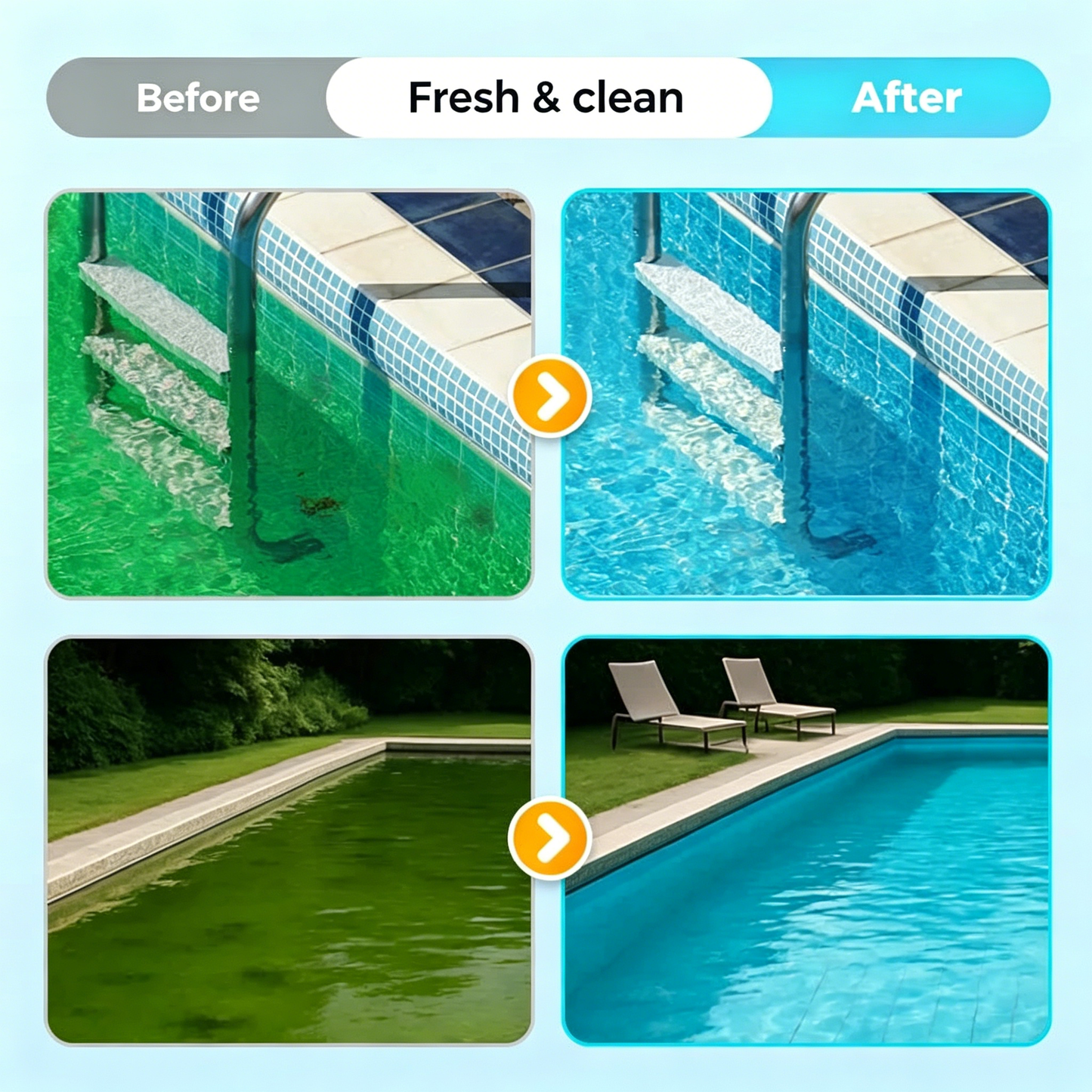 🏊‍♀️🌿💧 ¡ADIÓS AL CLORO AGRESIVO! Ionizador solar para piscinas: suave con la piel y los ojos, purificación natural, mantiene el agua cristalina para que toda la familia disfrute 🏖️🍃