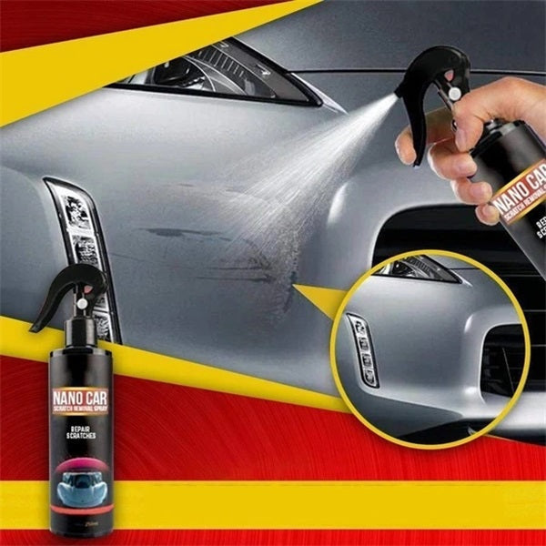 🥳¡OFERTA ESPECIAL 2026!🥳👴🚘 ¡50% de descuento! Spray Nano para arañazos de coche: ¡olvídate del taller! Elimina los arañazos en minutos con su fórmula fácil de aplicar. Devuelve el brillo a tu coche sin gastar una fortuna. 🚗💷