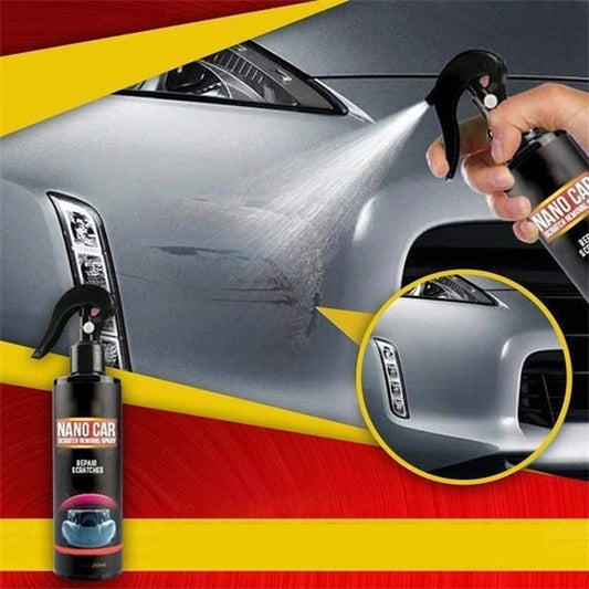 🥳¡OFERTA ESPECIAL 2026!🥳👴🚘 ¡50% de descuento! Spray Nano para arañazos de coche: ¡olvídate del taller! Elimina los arañazos en minutos con su fórmula fácil de aplicar. Devuelve el brillo a tu coche sin gastar una fortuna. 🚗💷