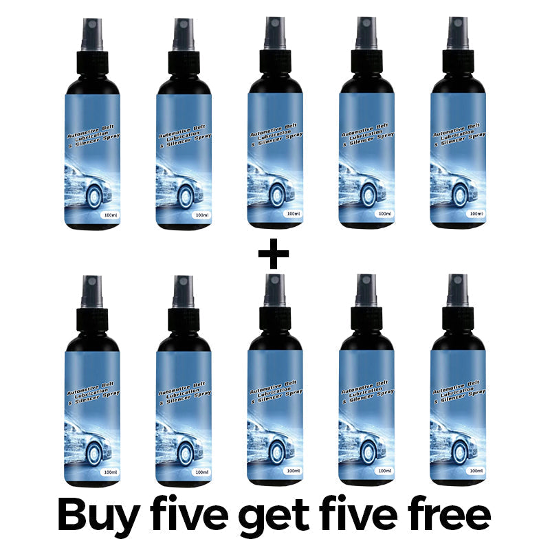 Lubricante para correas de automóviles y spray para silenciadores