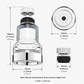 360-Degree Rotating Sink Water Filter Faucet