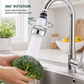 360-Degree Rotating Sink Water Filter Faucet