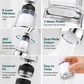 360-Degree Rotating Sink Water Filter Faucet