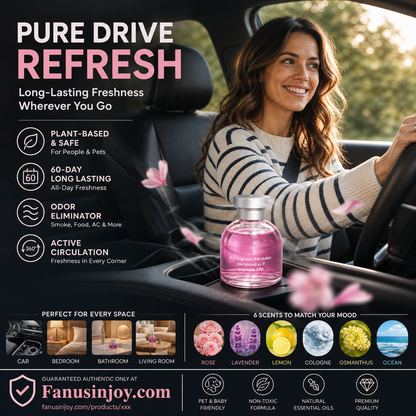 ✨️✨️Amazing 50% OFF！🌺Premium Fragrance for Fresh Air！🚗Long Lasting Car Perfume