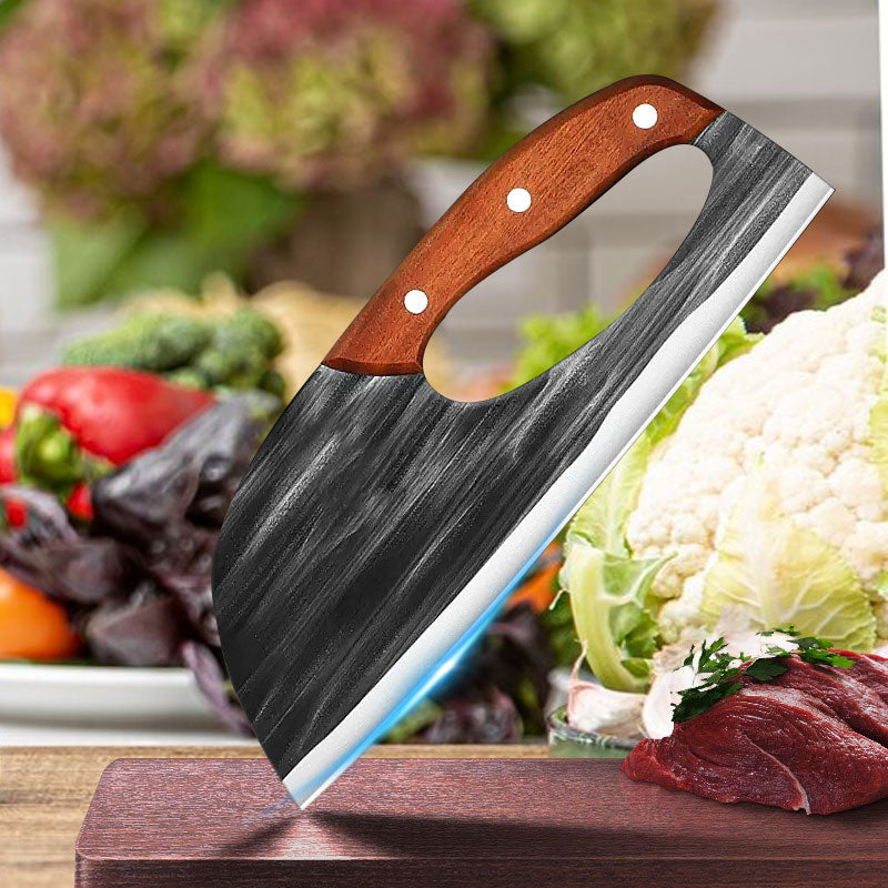 Cuchillo de cocina de acero inoxidable multifuncional que ahorra esfuerzo
